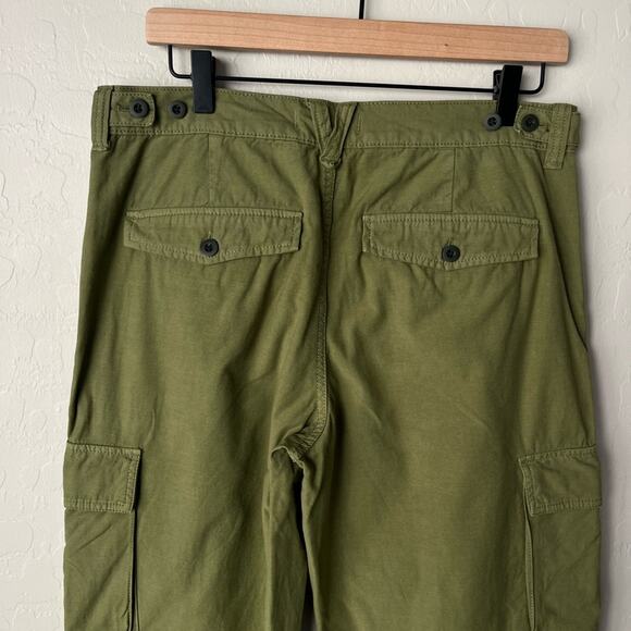 Madewell Low-Slung baggy cargo pants Green 29 - Picture 8 of 15